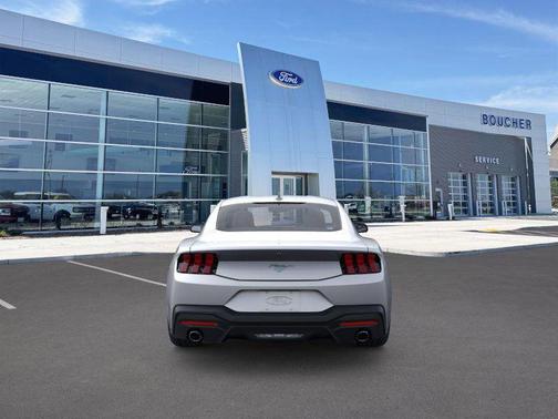 ICONIC SILVER METALLIC 2026 Ford Mustang EcoBoost