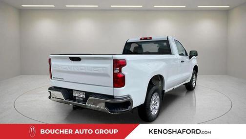 Summit White 2025 Chevrolet Silverado 1500 WT