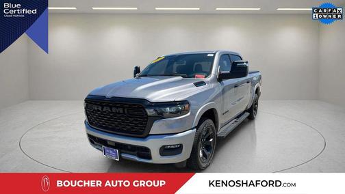 Billet Silver Metallic Clearcoat 2025 RAM 1500 Big Horn/Lone Star