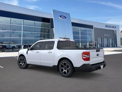 SPACE WHITE METALLIC 2025 Ford Maverick Lariat