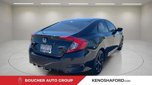 Black 2019 Honda Civic Sport