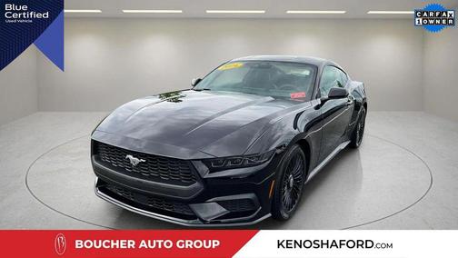 SHADOW BLACK 2026 Ford Mustang EcoBoost