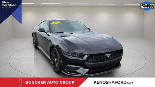 SHADOW BLACK 2026 Ford Mustang EcoBoost