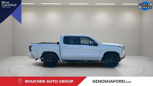 Glacier White 2023 Nissan Frontier SV