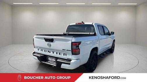 Glacier White 2023 Nissan Frontier SV