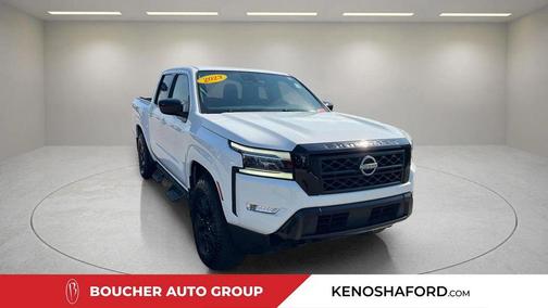 Glacier White 2023 Nissan Frontier SV