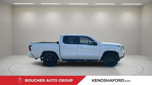 Glacier White 2023 Nissan Frontier SV