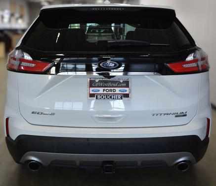 STAR WHITE 2020 Ford Edge Titanium
