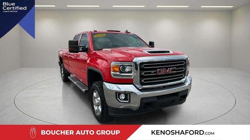 Red 2019 GMC Sierra 2500 SLE