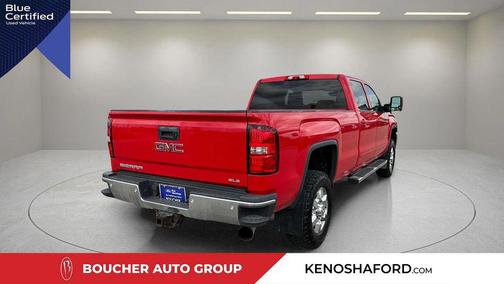 Red 2019 GMC Sierra 2500 SLE