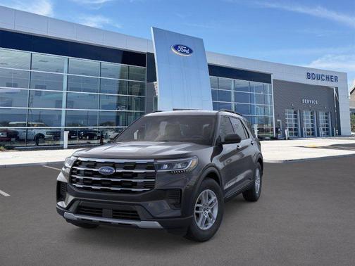 AGATE BLACK METALLIC 2026 Ford Explorer Active