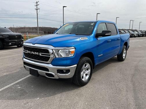 Hydro Blue Pearlcoat 2022 RAM 1500 Big Horn/Lone Star