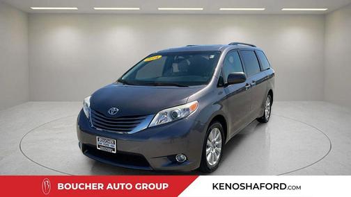 Predawn Gray Mica 2015 Toyota Sienna XLE Premium