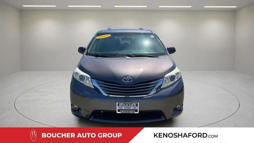 Predawn Gray Mica 2015 Toyota Sienna XLE Premium
