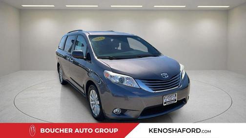 Predawn Gray Mica 2015 Toyota Sienna XLE Premium