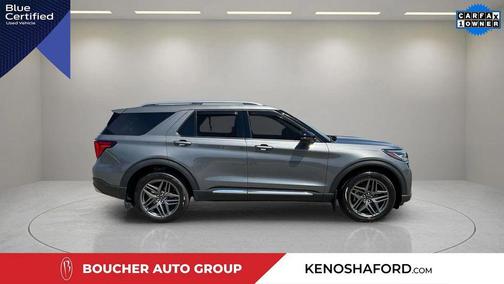 CARBONIZED GRAY METALLIC 2025 Ford Explorer Platinum