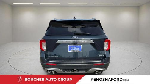 STONE BLUE METALLIC 2023 Ford Explorer Platinum