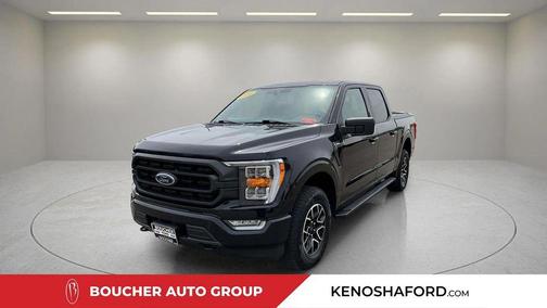 AGATE BLACK METALLIC 2021 Ford F-150 XLT