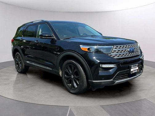 AGATE BLACK 2021 Ford Explorer Limited