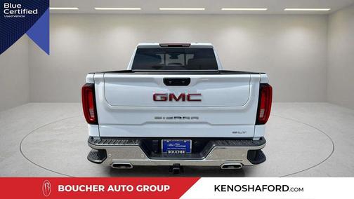 Summit White 2023 GMC Sierra 1500 SLT