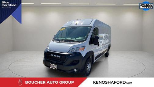 Bright White Clearcoat 2025 RAM ProMaster 3500 High Roof