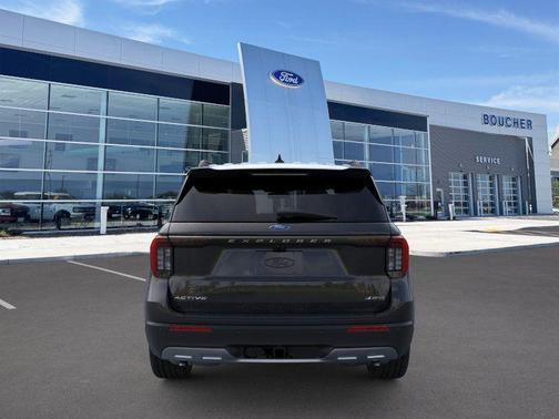 Agate Black Metallic 2026 Ford Explorer Active