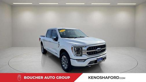 STAR WHITE METALLIC TRICOAT 2021 Ford F-150 Platinum