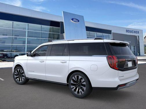 Star White Metallic Tri-Coat 2026 Ford Expedition Max Platinum