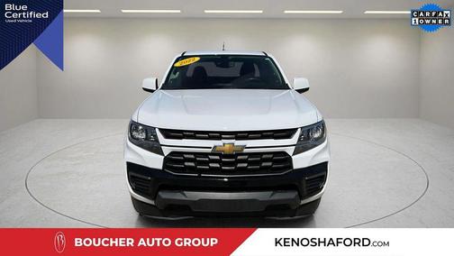 Summit White 2022 Chevrolet Colorado LT