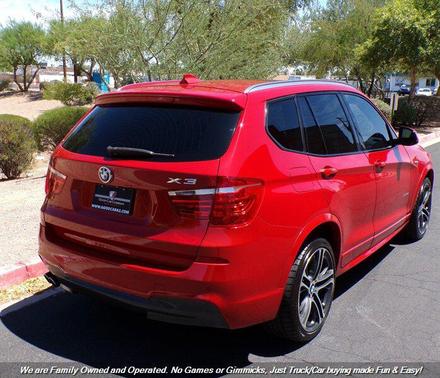 Melbourne Red Metallic 2017 BMW X3 xDrive28i