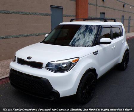Clear White 2015 Kia Soul Base