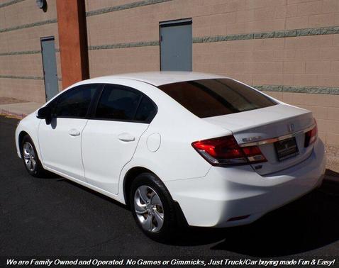 Taffeta White 2015 Honda Civic LX