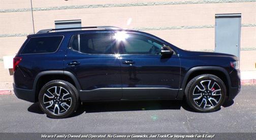 Midnight Blue Metallic 2021 GMC Acadia FWD SLE