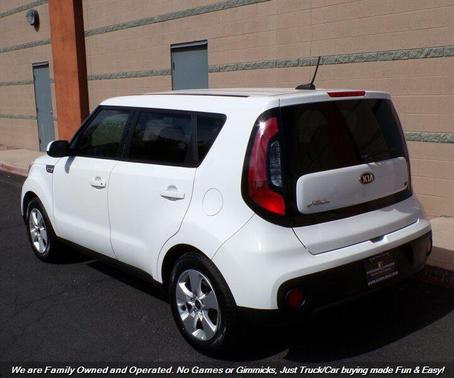 Clear White 2018 Kia Soul Base