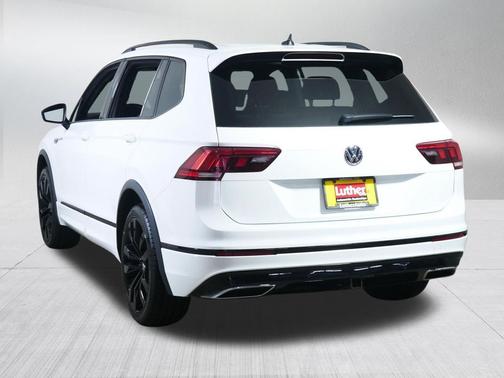 Pure White 2021 Volkswagen Tiguan 2.0T SE R-Line Black 4MOTION