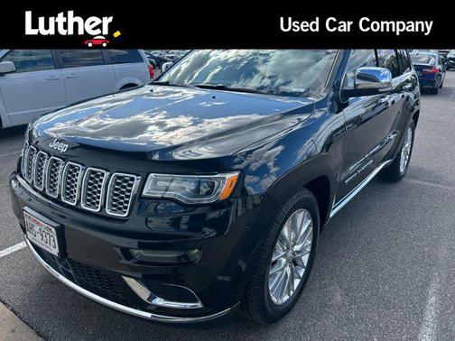 Diamond Black Crystal Pearlcoat 2017 Jeep Grand Cherokee Summit