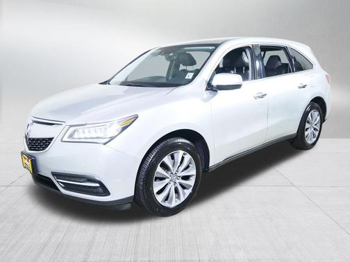 Crystal Black Pearl 2014 Acura MDX Tech Pkg