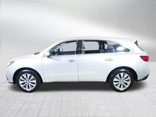 Crystal Black Pearl 2014 Acura MDX Tech Pkg