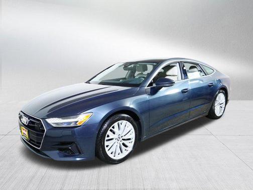 Triton Blue 2019 Audi A7 Prestige