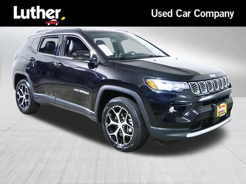 Diamond Black Crystal Pearlcoat 2024 Jeep Compass Limited