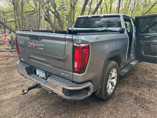 Satin Steel Metallic 2021 GMC Sierra 1500 SLT