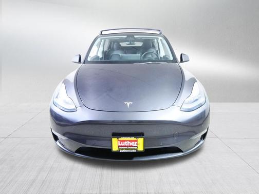 Solid Black 2021 Tesla Model Y Long Range