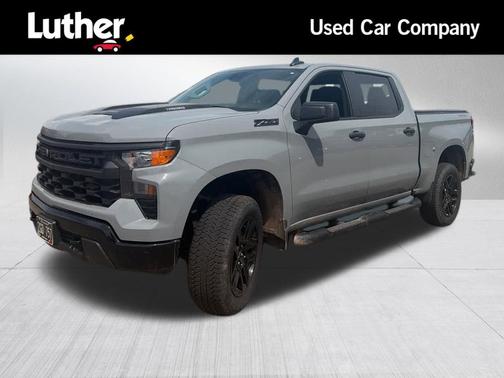 Slate Gray Metallic 2024 Chevrolet Silverado 1500 Custom Trail Boss