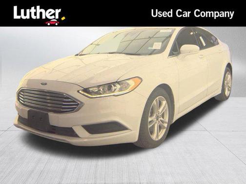 Oxford White 2018 Ford Fusion SE