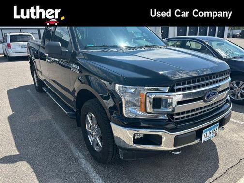 Shadow Black 2018 Ford F-150 XLT