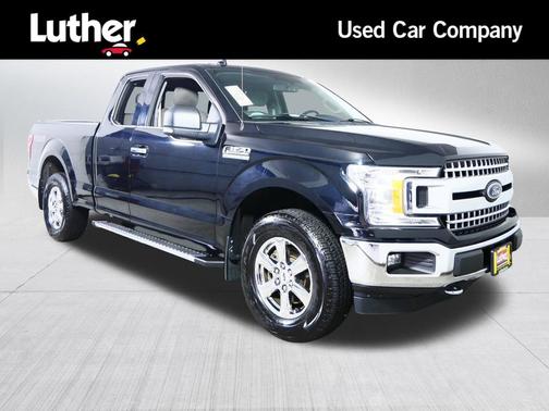 Shadow Black 2018 Ford F-150 XLT