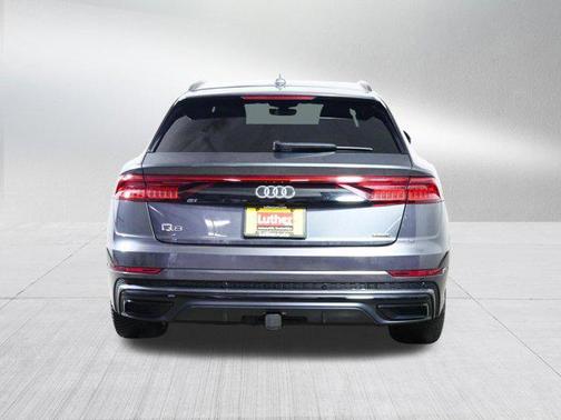 Gray 2021 Audi Q8 55 Prestige