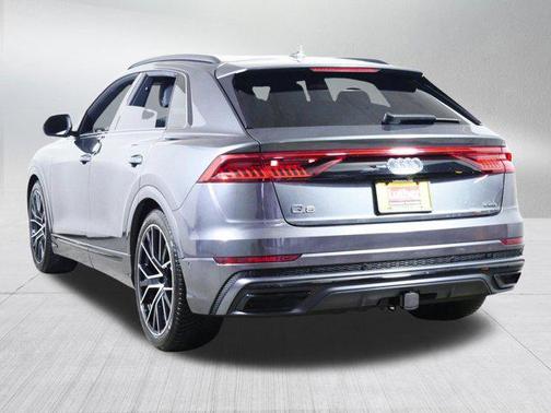 Gray 2021 Audi Q8 55 Prestige