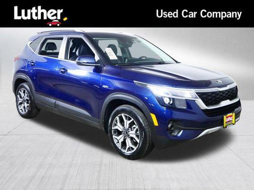 Dark Ocean Blue 2021 Kia Seltos EX