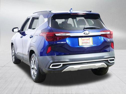 Dark Ocean Blue 2021 Kia Seltos EX